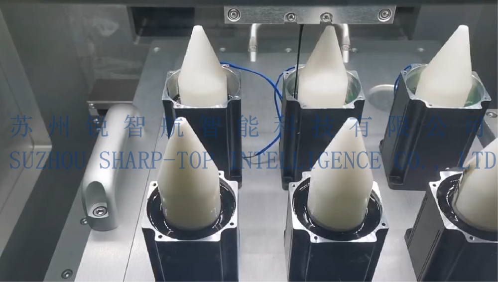 伺服電機-離線式單嘴真空灌膠機